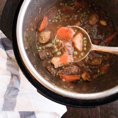 Instant Pot Beef and Vegetable Stew