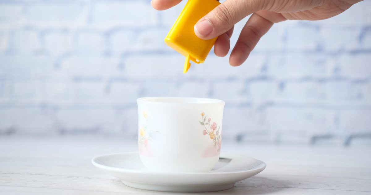 Artificial sweeteners and blood sugar levels